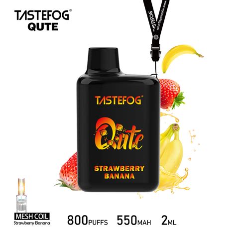 Tastefog Qute Puffs Nic Disposable Vape With Mesh Coil Tpd