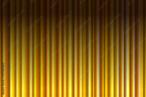 Closed luxury gold curtain with many shadow stage background spotlight ...