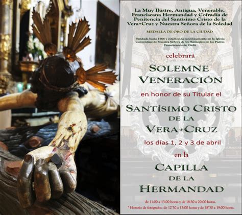 Solemne Veneraci N En Honor Al Sant Simo Cristo De La Vera Cruz Vera