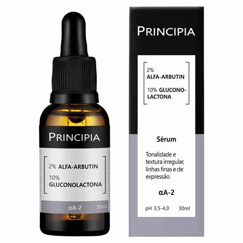 Principia S Rum Skincare Alfa Arbutin Gluconolactone Aa