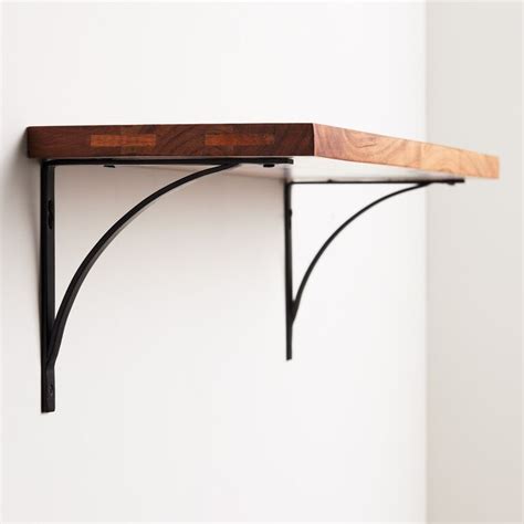 Black Metal Mix & Match Shelf Brackets 2 Pack - World Market