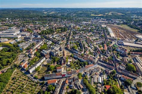 Witten Von Oben Stadtansicht Im Stadtgebiet In Witten Im Bundesland