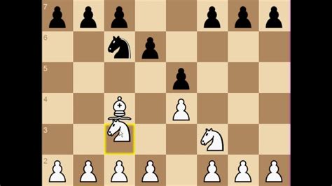 Chess How To Checkmate In 7 Moves With Queen Sacrifice Youtube