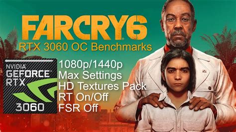 Far Cry Rtx Oc Benchmarks P P Max Settings Hd