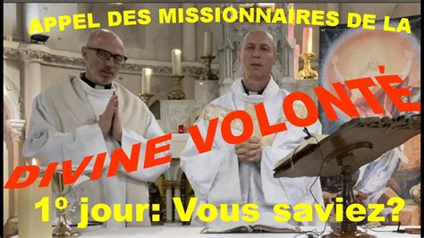 Vous Avez Entendu Parler De La Divine VolontÉ Youtube