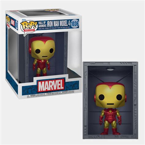 Funko Pop Marvel Hall of Armor Iron Man 1036 Deluxe Φιγούρα