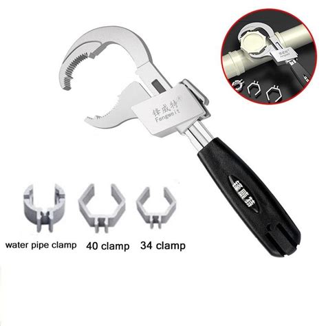 Cheap Universal Adjustable Double Ended Wrench Multifunctional Bath