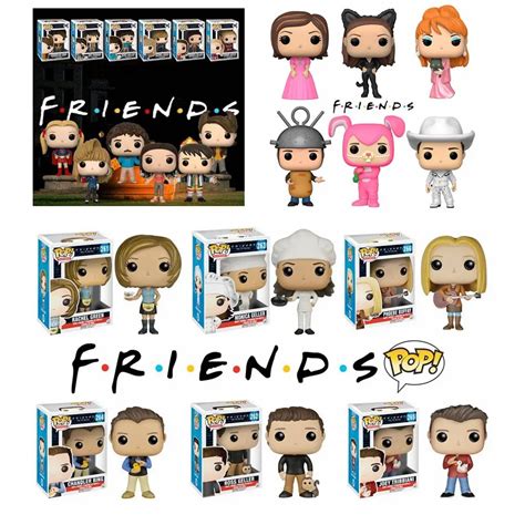 Funko Pop Friends The Tv Series Rachel Green Ross Geller Joey Tribbiani