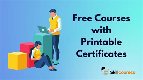 Free Online Courses With Printable Certificates September