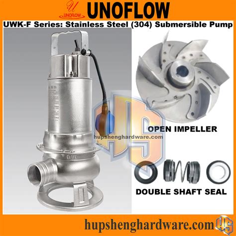 Unoflow Uwk F Stainless Steel Submersible Pump