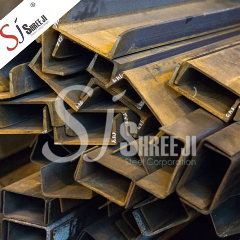 Shree Ji Standard Mild Steel Channel For Construction Size 75x40x4