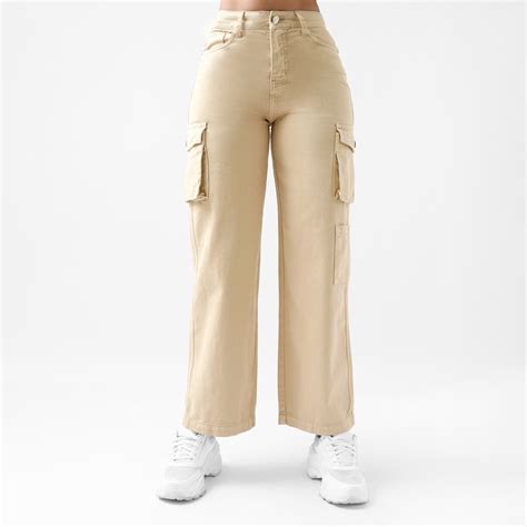 Ripley PANTALÓN URBANO ALGODÓN PALAZZO MUJER KANSAS K14267 CARGO