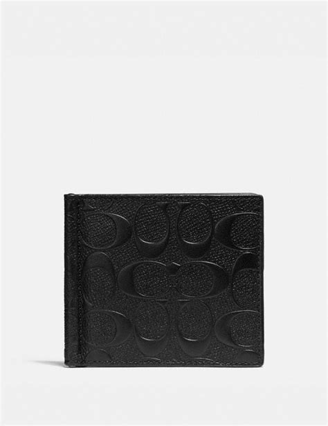 COACH Outlet | Money Clip Billfold In Signature Leather