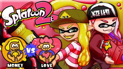 Splatoon Thicc Money Is Wrecking Us Splatfest Money Vs Love W