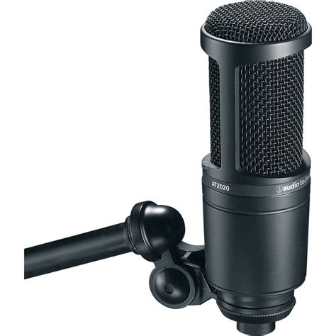 Audio Technica At Condenser Microphone Black Music Store