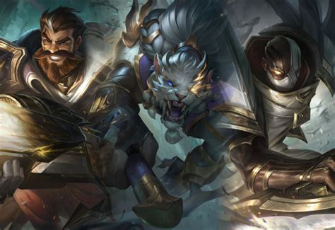 Sentinel Rengar, Pyke, and Graves, Unbound Thresh, and Ruined Miss ...