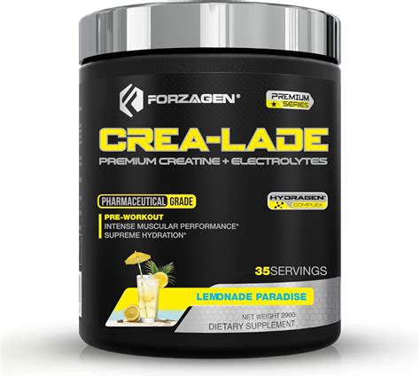 Forzagen Crea Lade Porciones Monohidrato De Creatina Premium Con