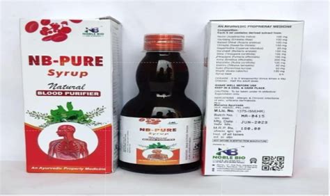 Herbal Blood Purifier Syrup At Rs Pharmaceutical Syrup In