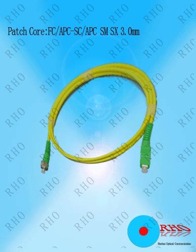 Single Mode Fc To Sc Fiber Optic Patch Cord At Best Price In Shenzhen