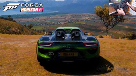 Porsche Spyder Forza Horizon Logitech G Gameplay Youtube