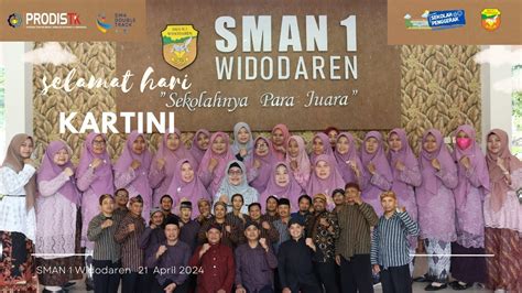 Hari Kartini 2024 SMAN 1 Widodaren YouTube