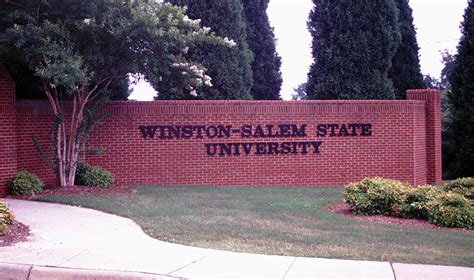 Winston Salem State University Entrance