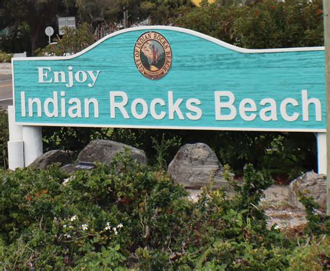 Florida Beaches On The Gulf Map Of Indian Rocks Beach - Infoupdate.org