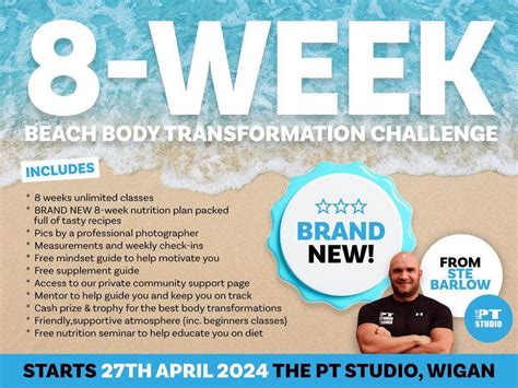 8 Week Beach Body Transformation Challenge Unit 7 Leeds Street Wigan