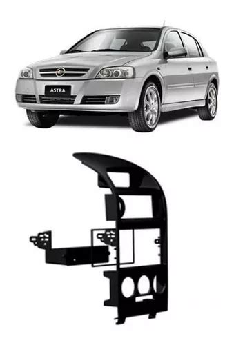 Moldura Painel 1 Din Astra 99 A 2011 Ar Analógico Preto