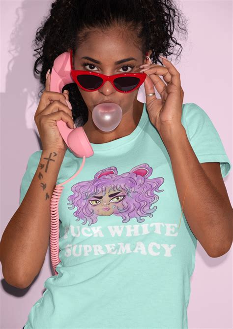 Fuck White Supremacy Short Sleeve Unisex T Shirt More Colours Available Joanna Thangiah