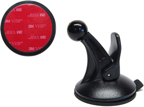 Ramtech Gps Car Suction Cup Mount And 65mm Dashboard 3m Adhesive Disk Pad