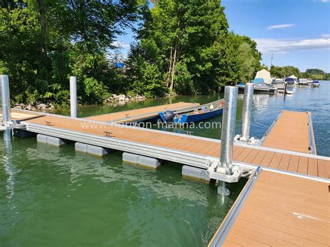 Durable Steel Pontoon Aluminum Floating Dock Floating Dock And