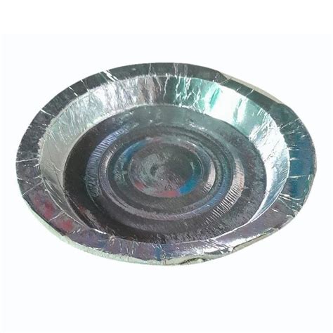 Inch Silver Foil Paper Plate At Rs Piece Silver Foil Paper