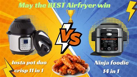 Ninja Foodie Vs Insta Pot Airfry Battle Ninja 14 In 1 Vs Insta Pot Duo Crisp Reviewmylifenyc