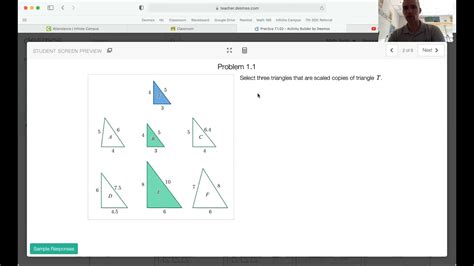 Desmos 7 1 Lesson 2 Practice Youtube