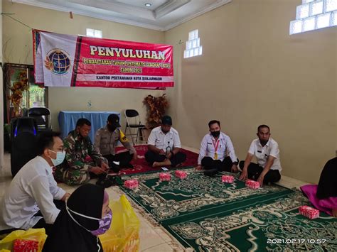 Sosialisasi Pendaftaran Tanah Sistematis Lengkap Ptsl Kelurahan Mantuil