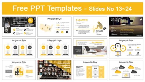 E-Learning PowerPoint Templates - Slidesgo templates