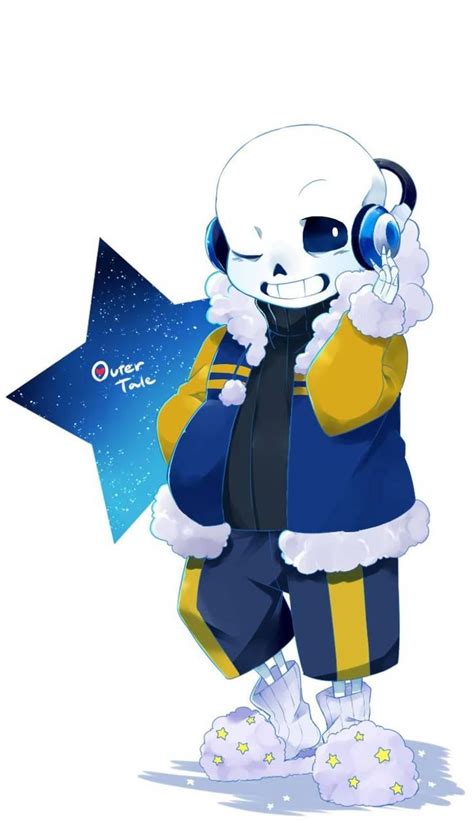 Outertale Sans Wallpapers Wallpaper Cave