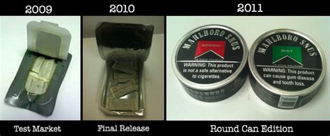 New Marlboro Snus 2011 Round Can Review 14 January 2011