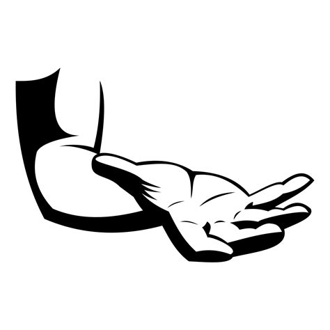 Vector For Free Use Human Hand