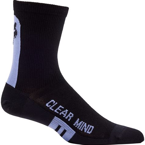 FOX Flexair Merino 6 MTB Socks Men Limited Edition Black BIKE24