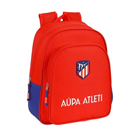 Mochila Safta Infantil adaptable Carro del Atlético de Madrid Rojo