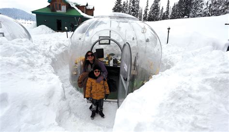 Glass Igloo A New Attraction In Gulmarg