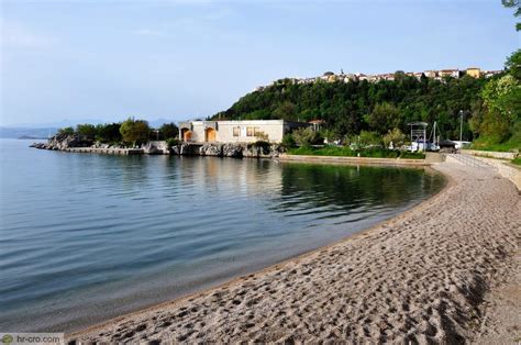 Otok Krk Plaža Pesja Hr Cro Hrvaška