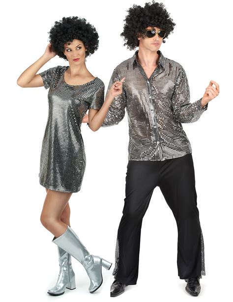 Déguisement De Couple Disco Argent Adultes Deguise Toi Achat De