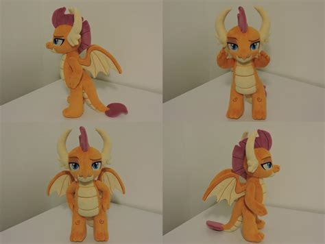 MLP Smolder Plush (commission) by Little-Broy-Peep on DeviantArt