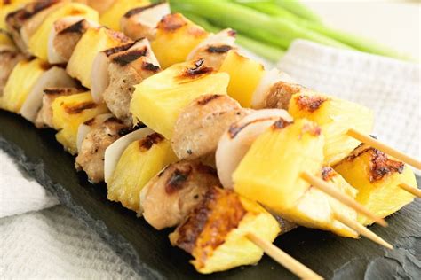 Chicken Pineapple Kebabs Julies Eats And Treats