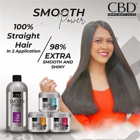 Jual GET 1 GIFT CBD SMOOTH POWER STEP 1 2 HAIR SMOTHING CBD OBAT