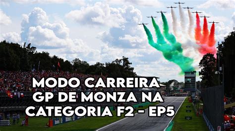 F1 2022 No MODO CARREIRA GP De Monza Na Categoria F2 EP5 F1