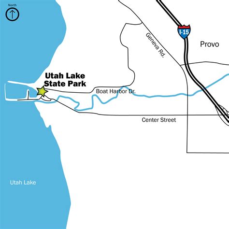 Utah Lake State Park, Ut - gps coordinates, campgrounds, maps, trails ...